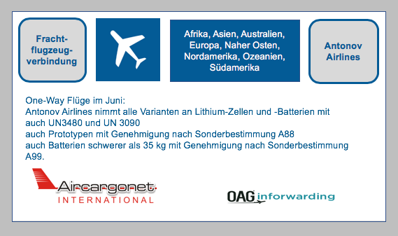 Luftfracht: OAG Inforwarding - Antonov Airlines - Neue Routenankündigungen im Juni BF-DE-OAG-Inforwarding-Antomov-Airlines