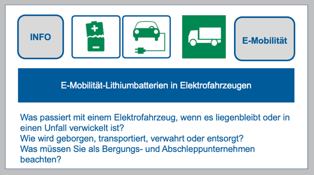 E-Mobilität - Lithiumbatterien in verunfallten Elektrofahrzeugen BF-DE-Leitfaden-E-Fahrzeuge-UN-3171-bescha-digt-defekt-sicherheitskritisch-defekt-bescha-digt-Lithiumzellen-Lithiumbatterien-Transport-versenden-verpacken-entsorgen-Gefahrgut-Berge