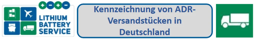 Deutsch als Sprache für die Kennzeichnung von ADR-Versandstücken in Deutschland