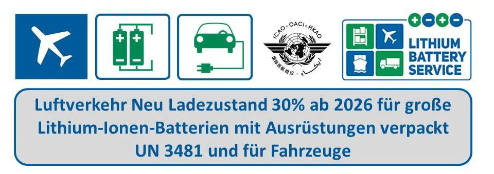 Luftverkehr: Ladezustand ab 2026