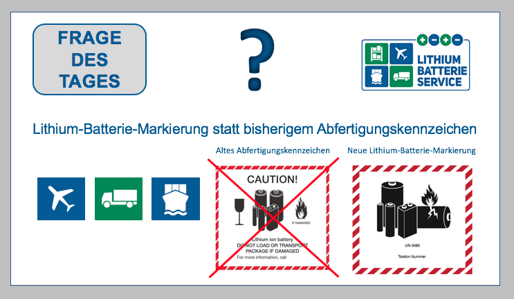 Frage des Tages: Lithium-Batterie-Markierung statt bisherigem Abfertigungskennzeichen BF-DE-Lithium-Batterie-Markierung5d1205ac9ba8d