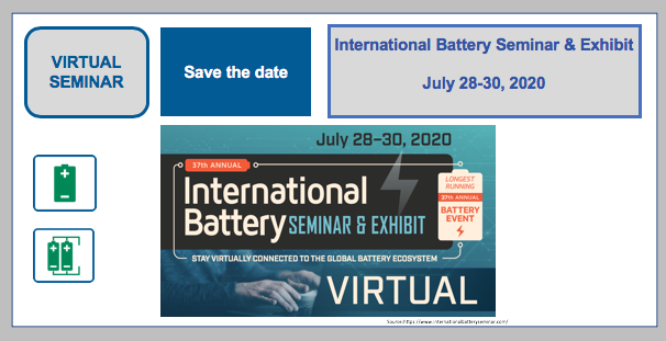 International Battery Seminar & Exhibit July 28-30, 2020 VIRTUAL BF-EN-International-Battery-Seminar-Exhibit-2020-shipping-packing-transport-lithiummetalcells-lithiumioncells-lithiummetalbatteries-lithiumioncells