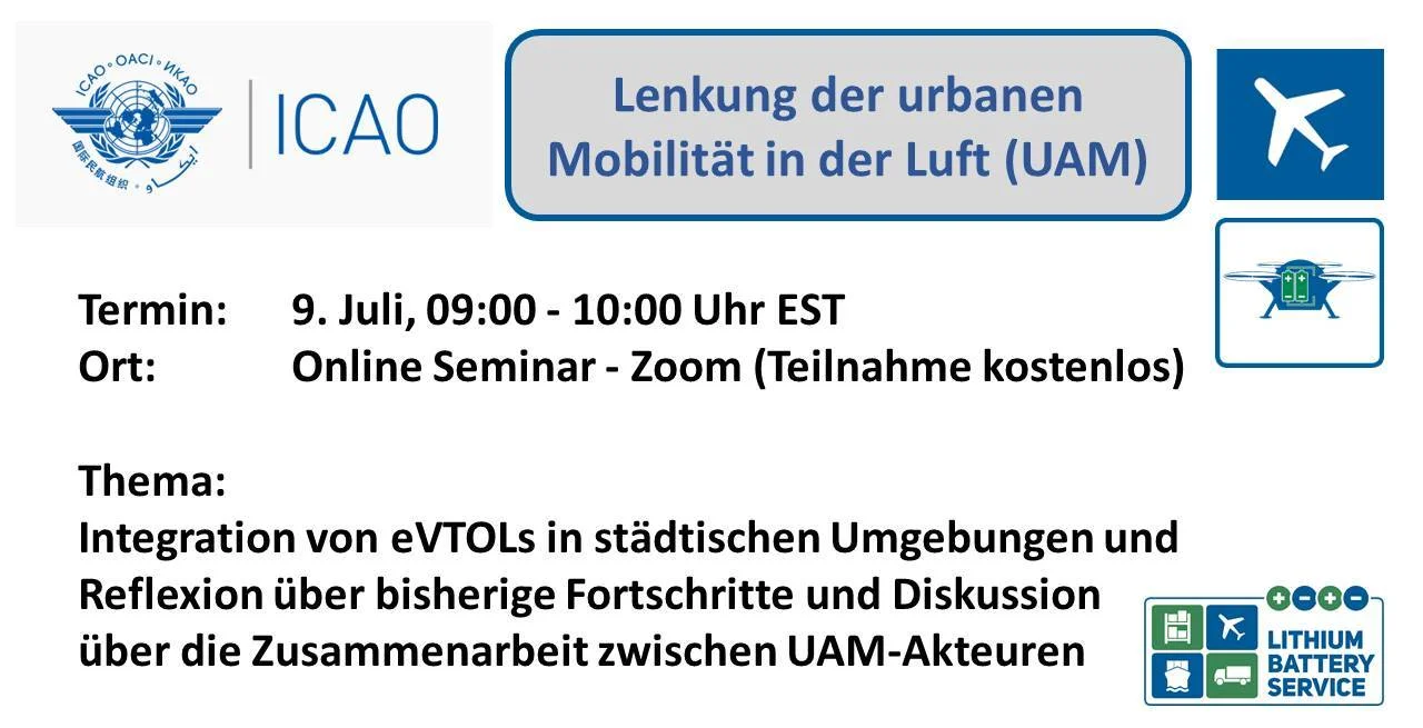 Lenkung der urbanen Mobilität in der Luft (UAM) Multi-governance of UAM de