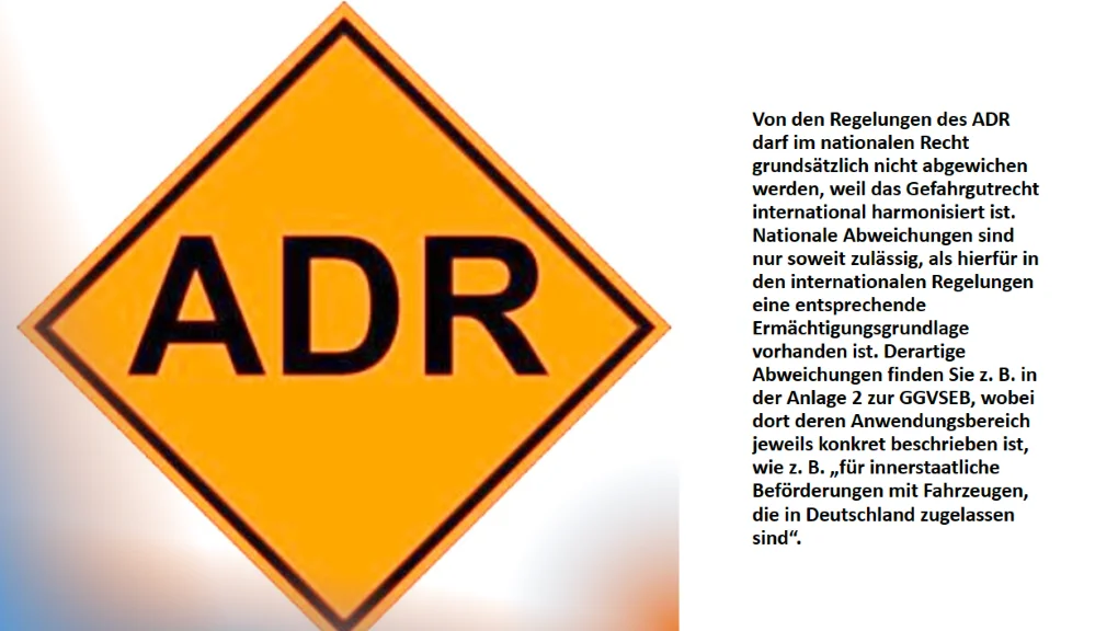 Handwerker-Regelung: Unterweisung nach 1.3 ADR unnötig 15.12.2022 ADR