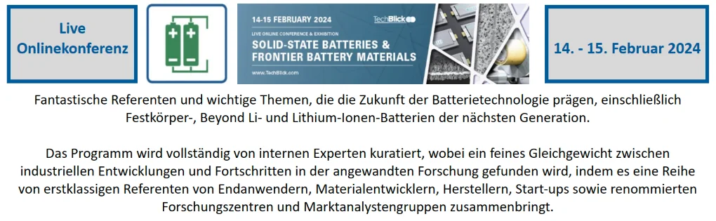 Festkörperbatterien & neuartige Batteriematerialien 2024-01-19 Solid State de